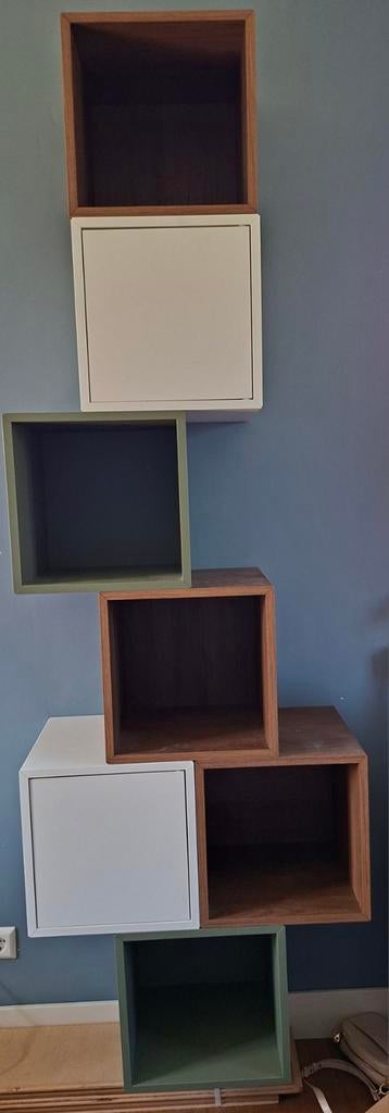Eket kasten IKEA, Ophalen, Gebruikt