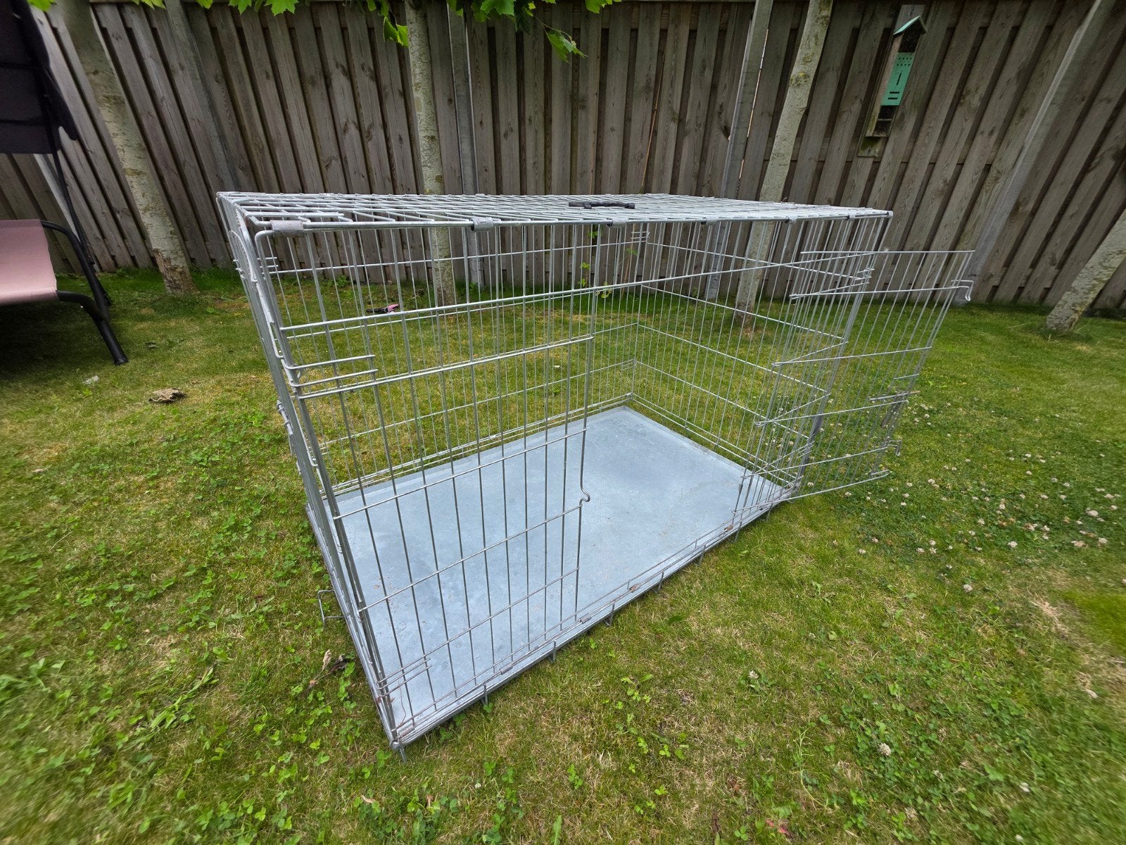 Honden bench/kooi, Dieren en Toebehoren, Hondenhokken, Ophalen, Gebruikt, 110 cm of meer, 65 tot 100 cm