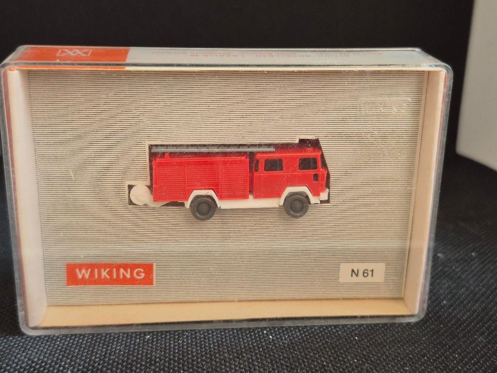 Wiking 0961 - Magirus LF16 dubbelcabine spuitwagen (15841), Overige merken, Gelijkstroom of Wisselstroom, Overige typen, Ophalen of Verzenden