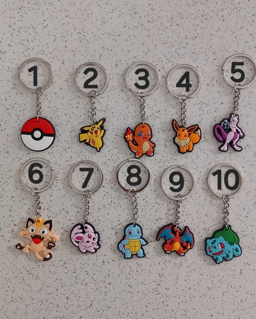 Pokemon sleutelhangers ook leuk als traktatie, Verzenden, Nieuw