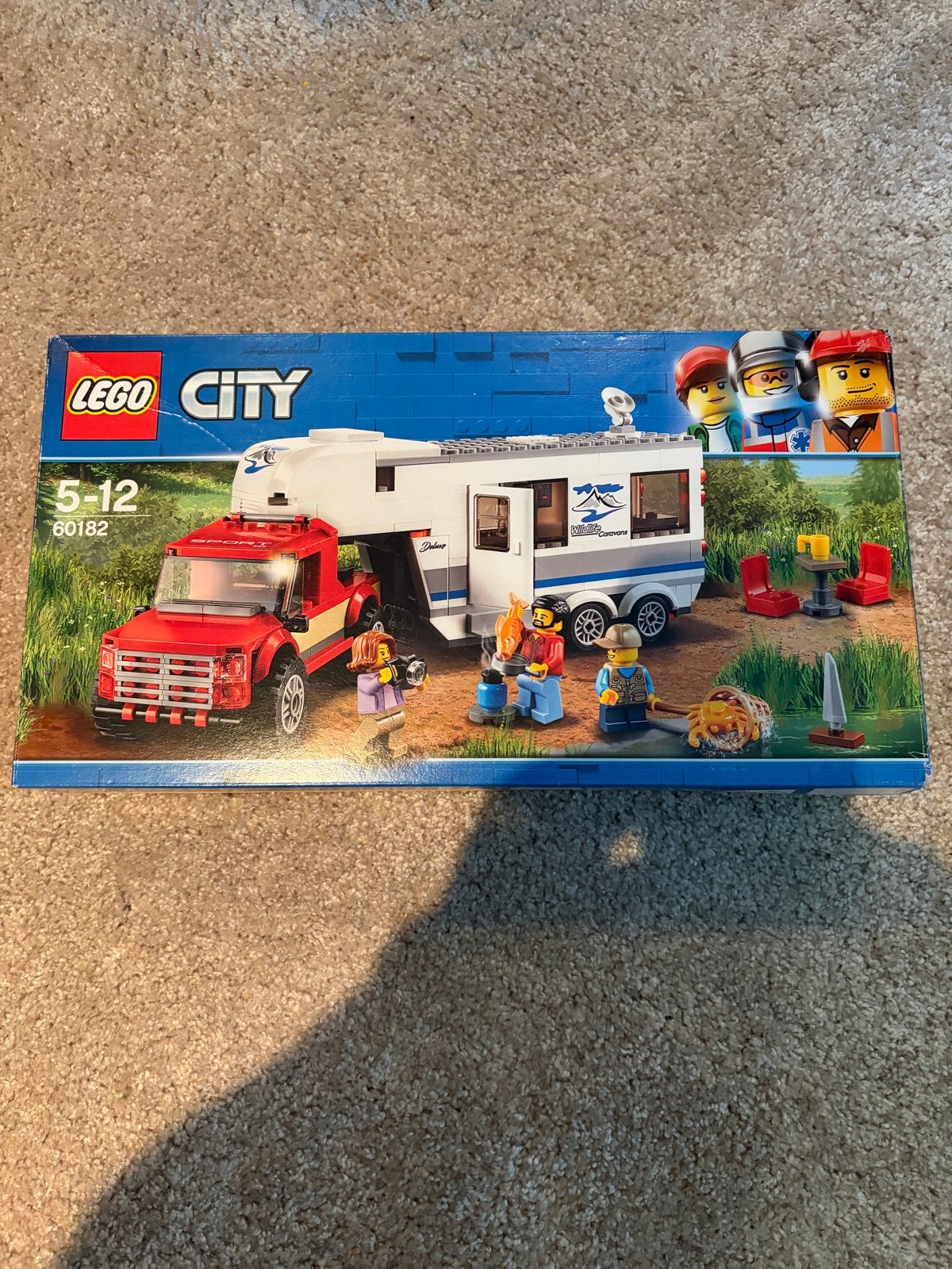 2 zeldzame LEGO City sets: Brandweer en Camper (60231 & 6018, City, Lego, Ophalen of Verzenden, Zo goed als nieuw