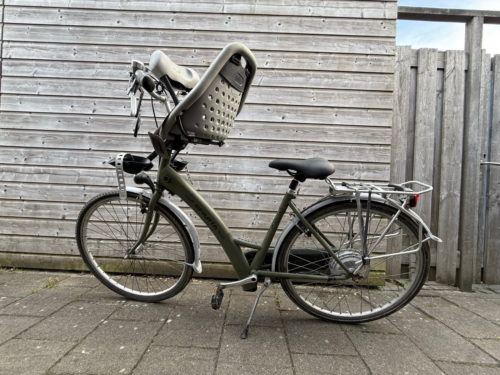 Sparta electricity fiets(zonder kinderzitje ), Ophalen, Sparta, Gebruikt, Velgrem