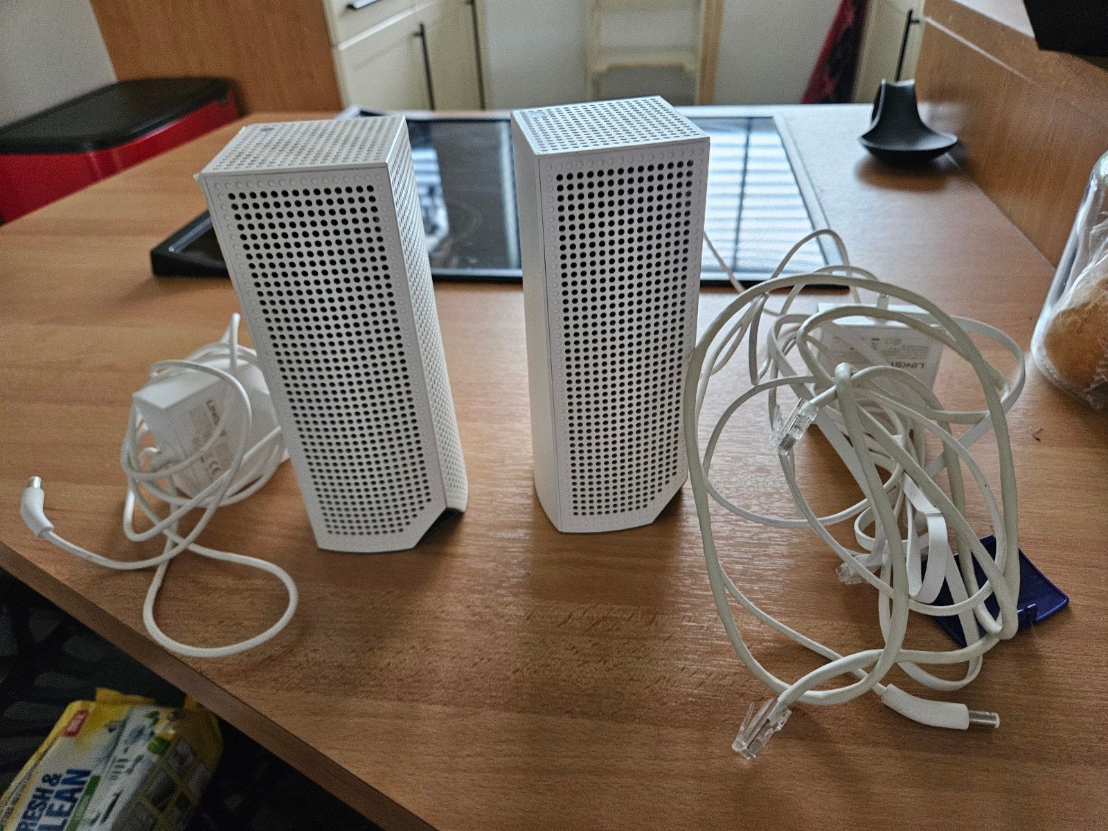 2 Linksys Wifi Versterkers - WHW03 Velop Mesh Wifi, Computers en Software, Ophalen, Gebruikt, Linksys