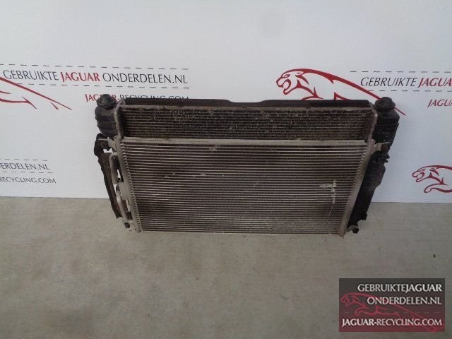 Radiateur met condensor Jaguar XK8 MJA4190AF / E en MJA7390, Gebruikt, -, Ophalen of Verzenden, Jaguar