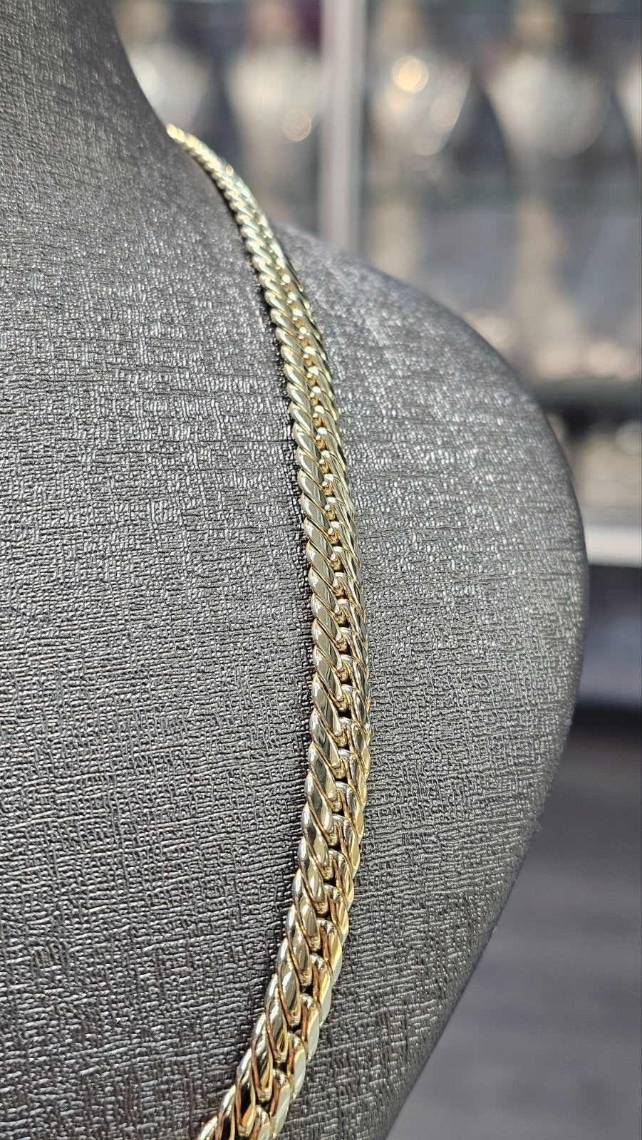 14k gouden Cuban schakel ketting 24.63 gram, Ophalen of Verzenden, Nieuw, Goud, Goud