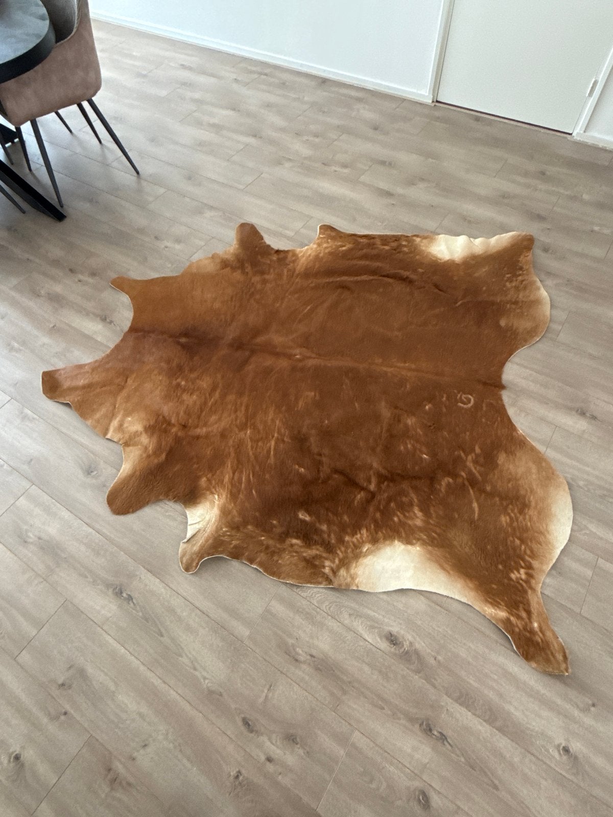 IKEA Koldby Koeienhuid Vloerkleed - Bruin, Bruin, 150 tot 200 cm, 200 cm of meer, Ophalen of Verzenden