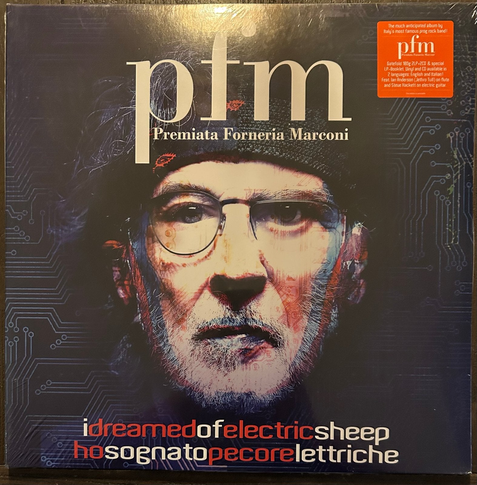 PFM - I Dreamed of Electric Sheep (2LP+2CD Boxset), Boxset, Progressive Rock, Geseald, Ophalen of Verzenden
