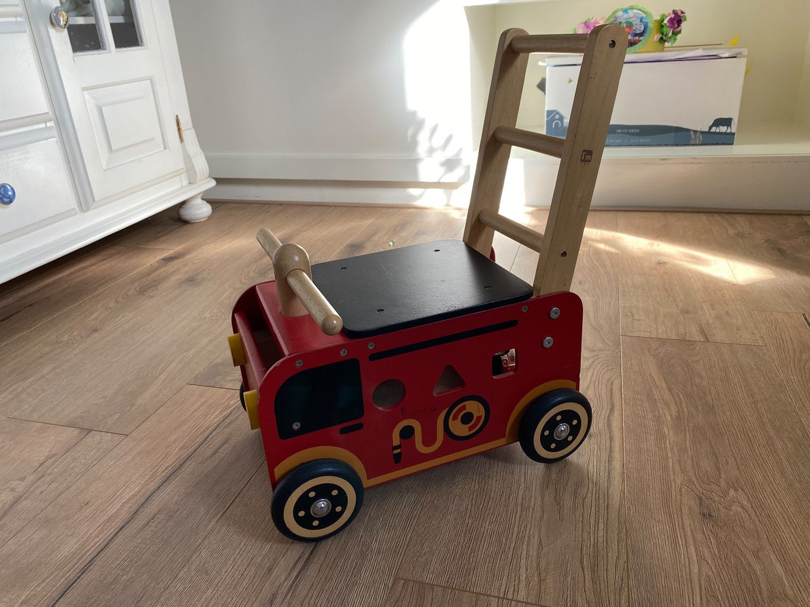 Loopauto brandweer, Kinderen en Baby's, Ophalen, Zo goed als nieuw