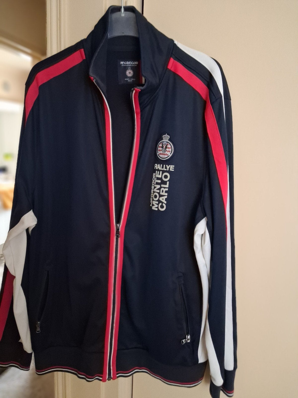 MC GREGOR  VEST MONTO CARLO ZGAN MAAT XL, Ophalen of Verzenden, Zo goed als nieuw, Maat 56/58 (XL), Blauw