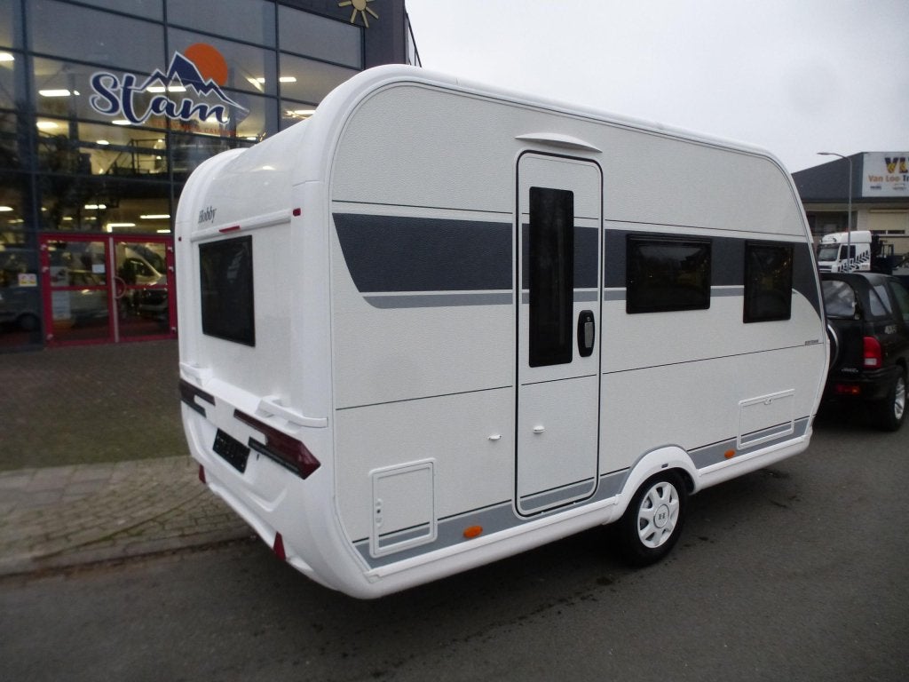 Hobby On Tour 390 SF NIEUW MODEL 2025, Caravans en Kamperen, Caravans, Schokbreker, Hobby, Treinzit, 750 - 1000 kg