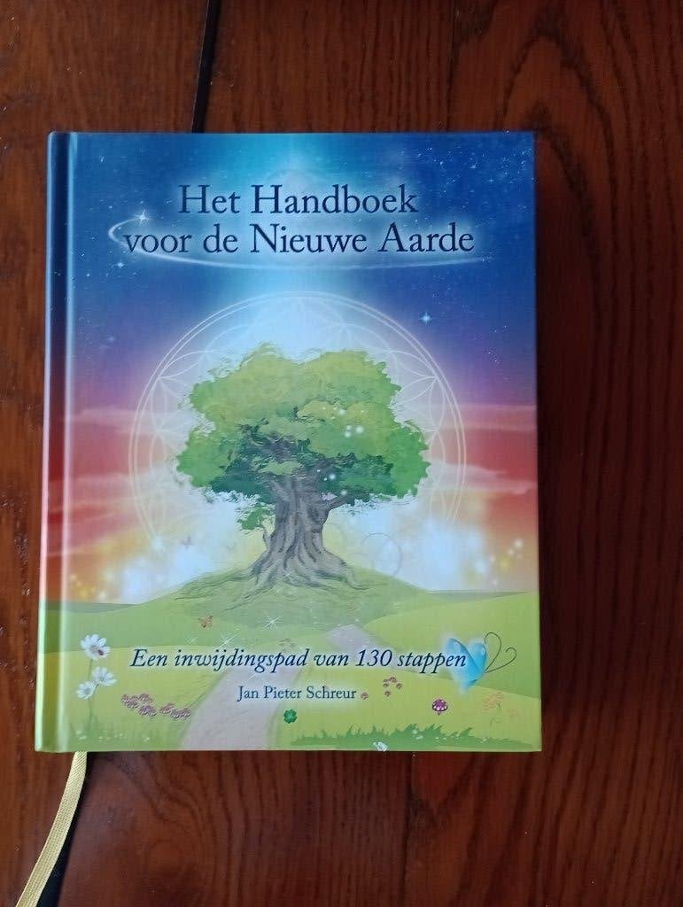 HET HANDBOEK VOOR DE NIEUWE AARDE  inwijdingspad 130 stappen, Jan Pieter Schreur, Ophalen of Verzenden, Zo goed als nieuw, Instructieboek