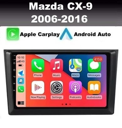 Mazda CX-9 navigatie android 14 apple carplay android auto, Ophalen of Verzenden, Nieuw