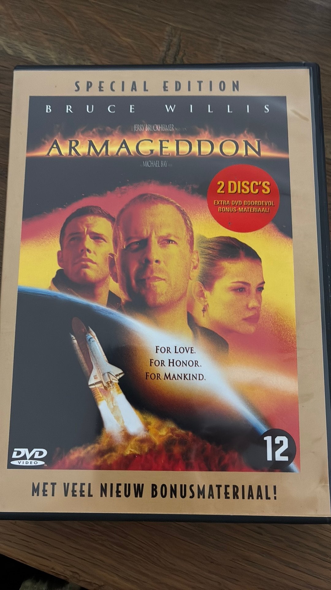 Armageddon Special Edition DVD - Bruce Willis, Vanaf 12 jaar, Ophalen of Verzenden, Zo goed als nieuw, Actie