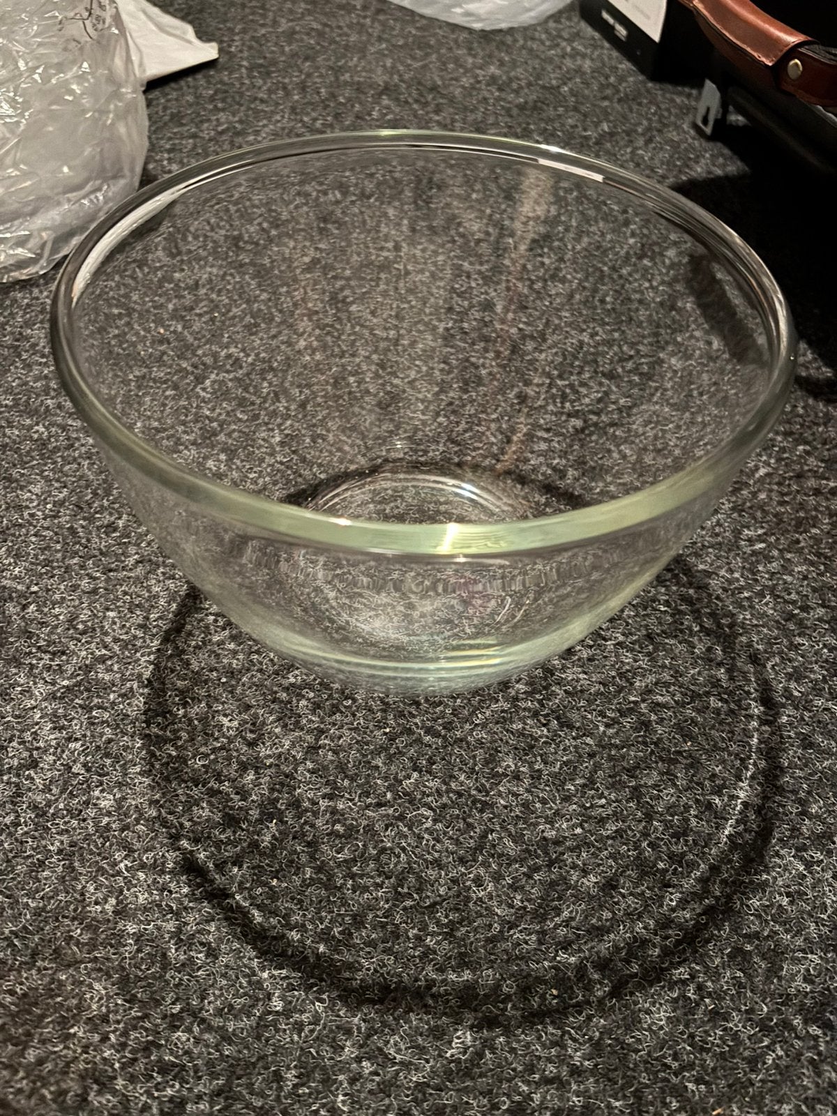 Glazen bowl, Huis en Inrichting, Ophalen, Overige merken, Nieuw, Overige stijlen