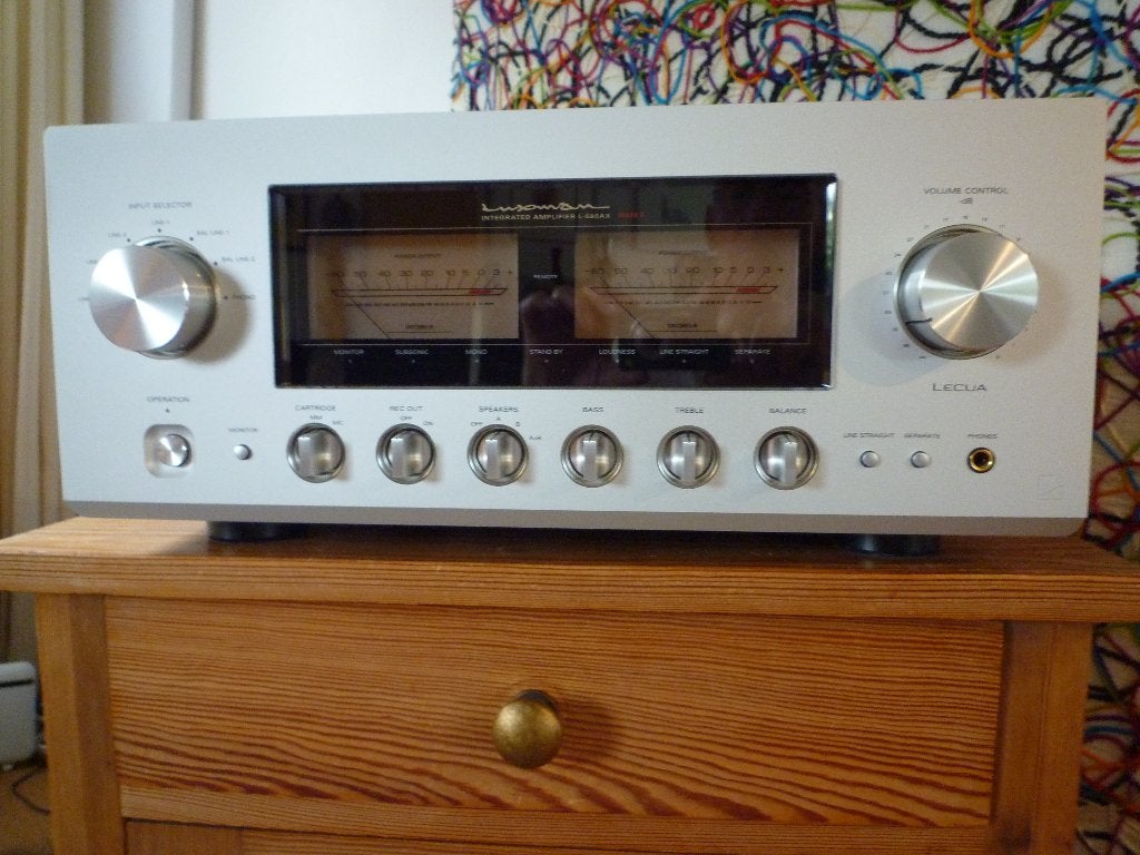 LUXMAN L590 AX Mark 2, Audio, Tv en Foto, Versterkers en Receivers, Zo goed als nieuw, Ophalen, Overige merken, Minder dan 60 watt