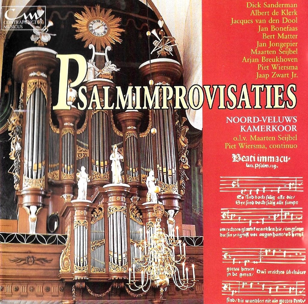 2CD - PSALMIMPROVISATIES VANUIT ELBURG - DICK SANDERMAN ENZ., Cd's en Dvd's, Cd's | Religie en Gospel, Verzenden, Zo goed als nieuw