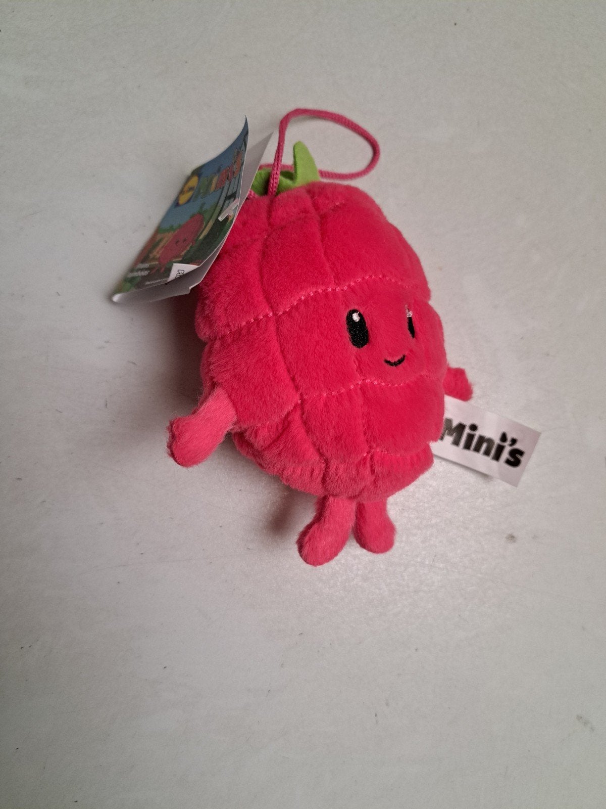 lidl mini framboos nieuw, Ophalen of Verzenden, Nieuw, Knuffel of Figuurtje