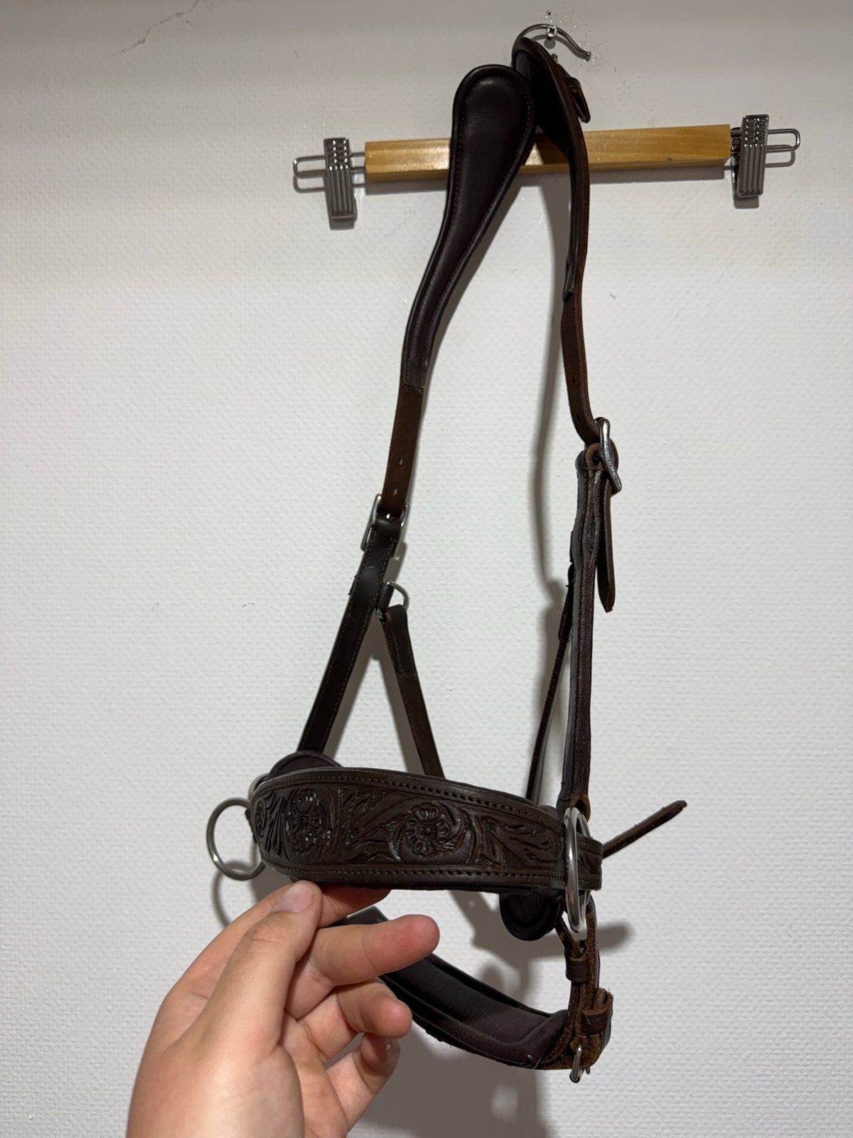 Edix rosé sidepull hoofdstel full, Dieren en Toebehoren, Paarden en Pony's | Hoofdstellen en Tuigage, Ophalen of Verzenden, Nieuw