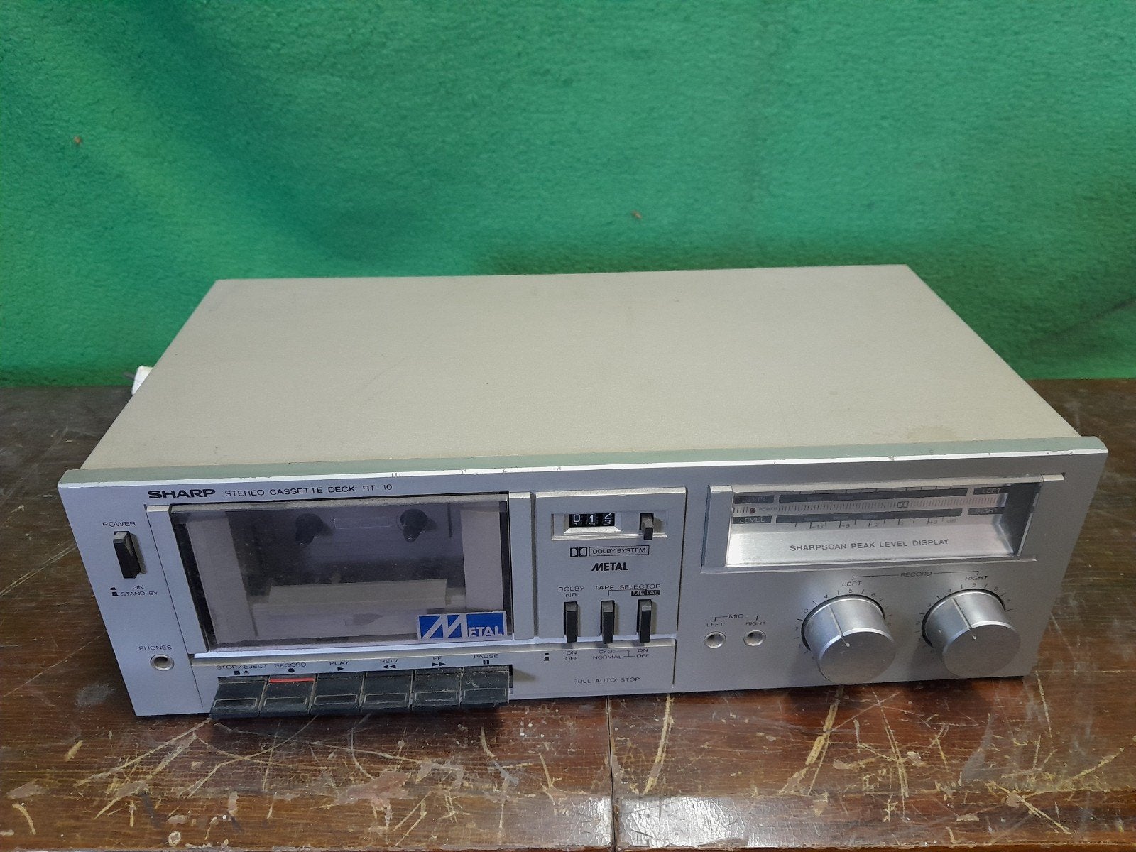 sharp RT-10 cassettedeck, Ophalen of Verzenden, Overige merken