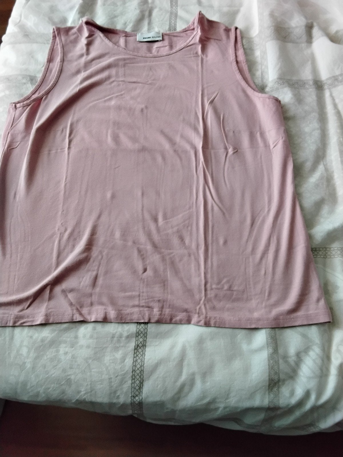 Roze mouwloze top van Frank Walder, maat 42/44 (L), Maat 42/44 (L), Ophalen of Verzenden, Zo goed als nieuw, Roze