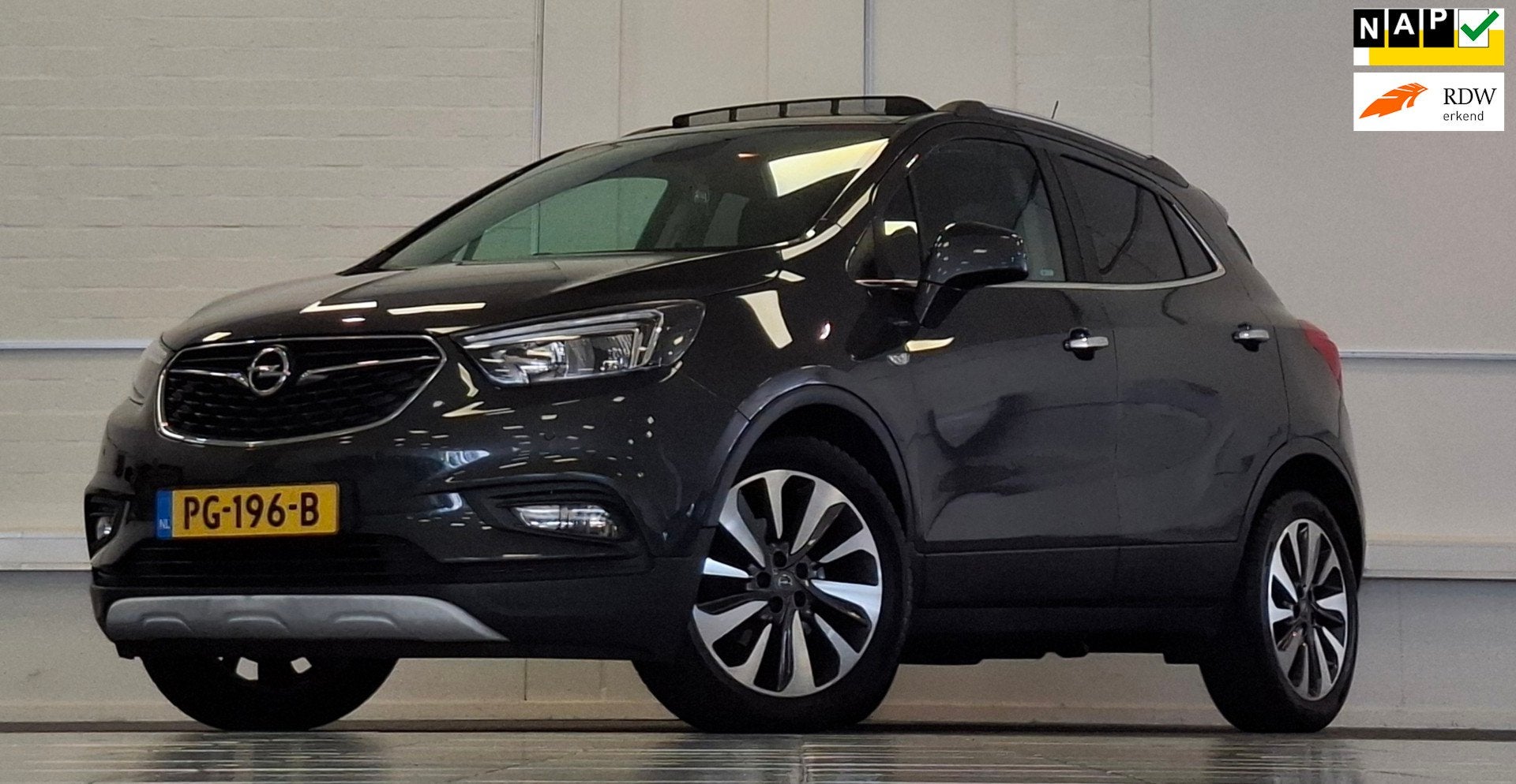 Opel Mokka X 1.4 Turbo Innovation Schuif-/kanteldak Navigati, Voorwielaandrijving, Automatische klimaatregeling, Gebruikt, Handgeschakeld