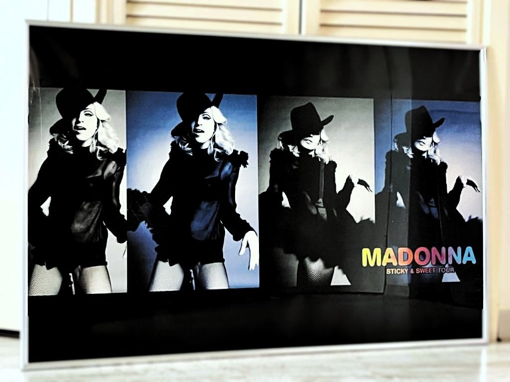 Madonna - Sicky & Sweet - Promo Poster Size 41 x 92, Verzamelen, Ophalen of Verzenden, Zo goed als nieuw, Poster, Artwork of Schilderij