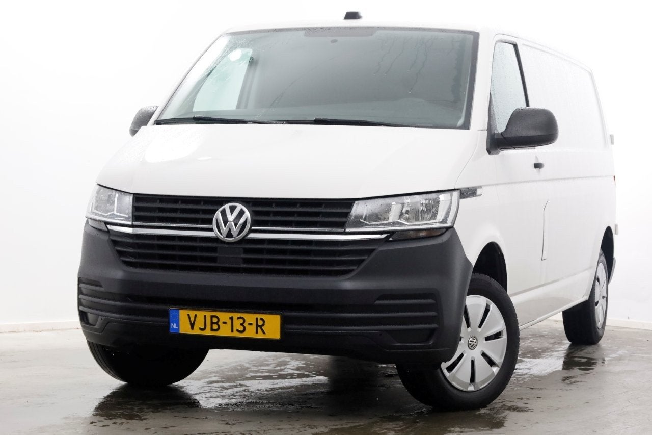 Volkswagen Transporter T6.1 2.0 TDI 110pk Lang Airco/CarPlay, Auto's, Voorwielaandrijving, Dealer onderhouden, Gebruikt, Euro 6