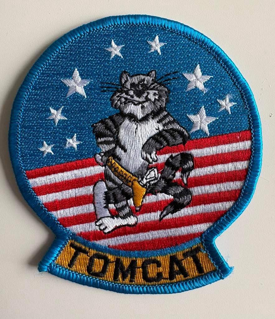 US Navy Tomcat patch, Verzamelen, Ophalen of Verzenden, Marine, Amerika, Embleem of Badge