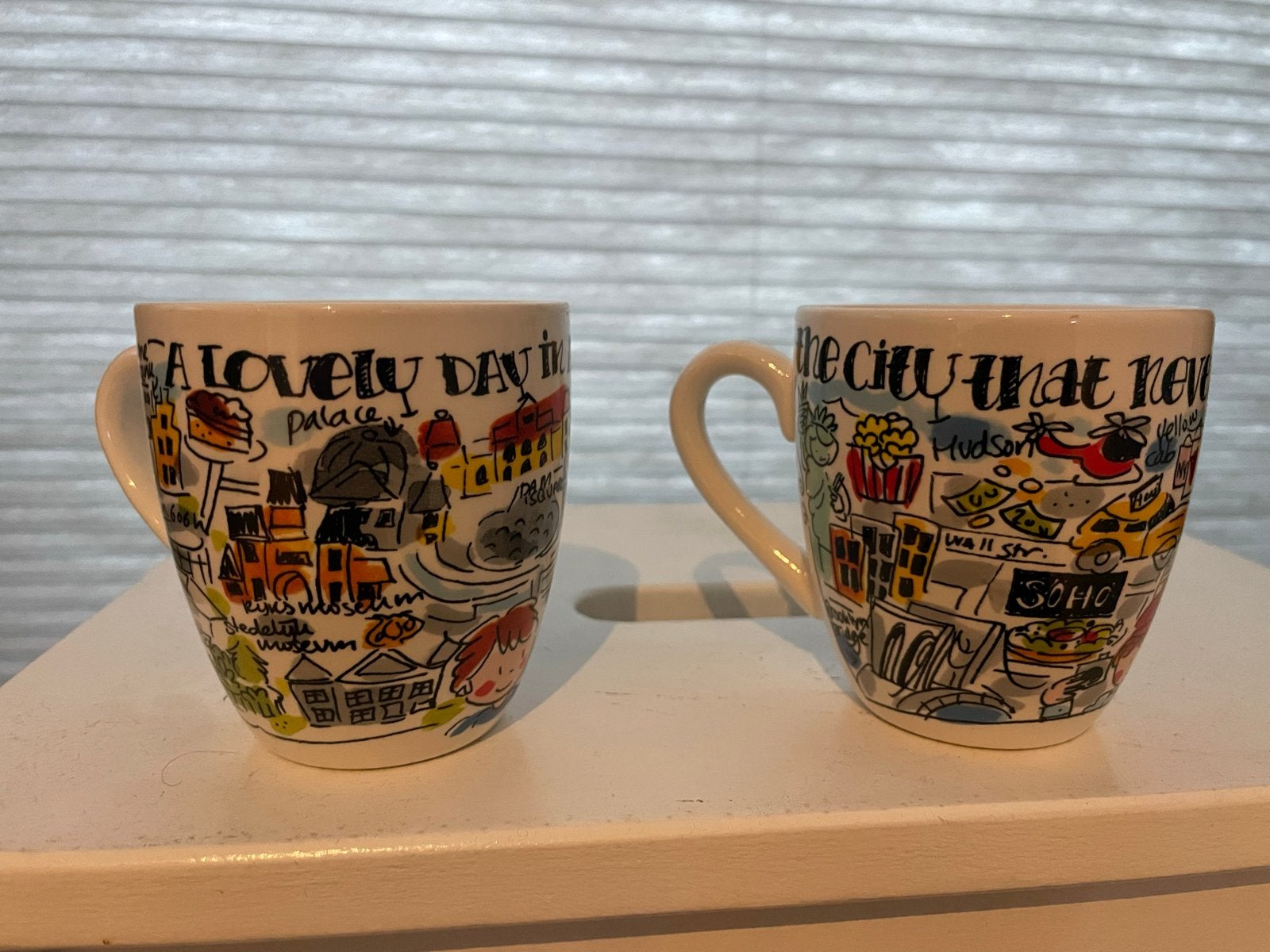 Blond Amsterdam koffiemokken 0,2L - Amsterdam & New York, Gebruikt, Keramiek, Modern, Blond Amsterdam