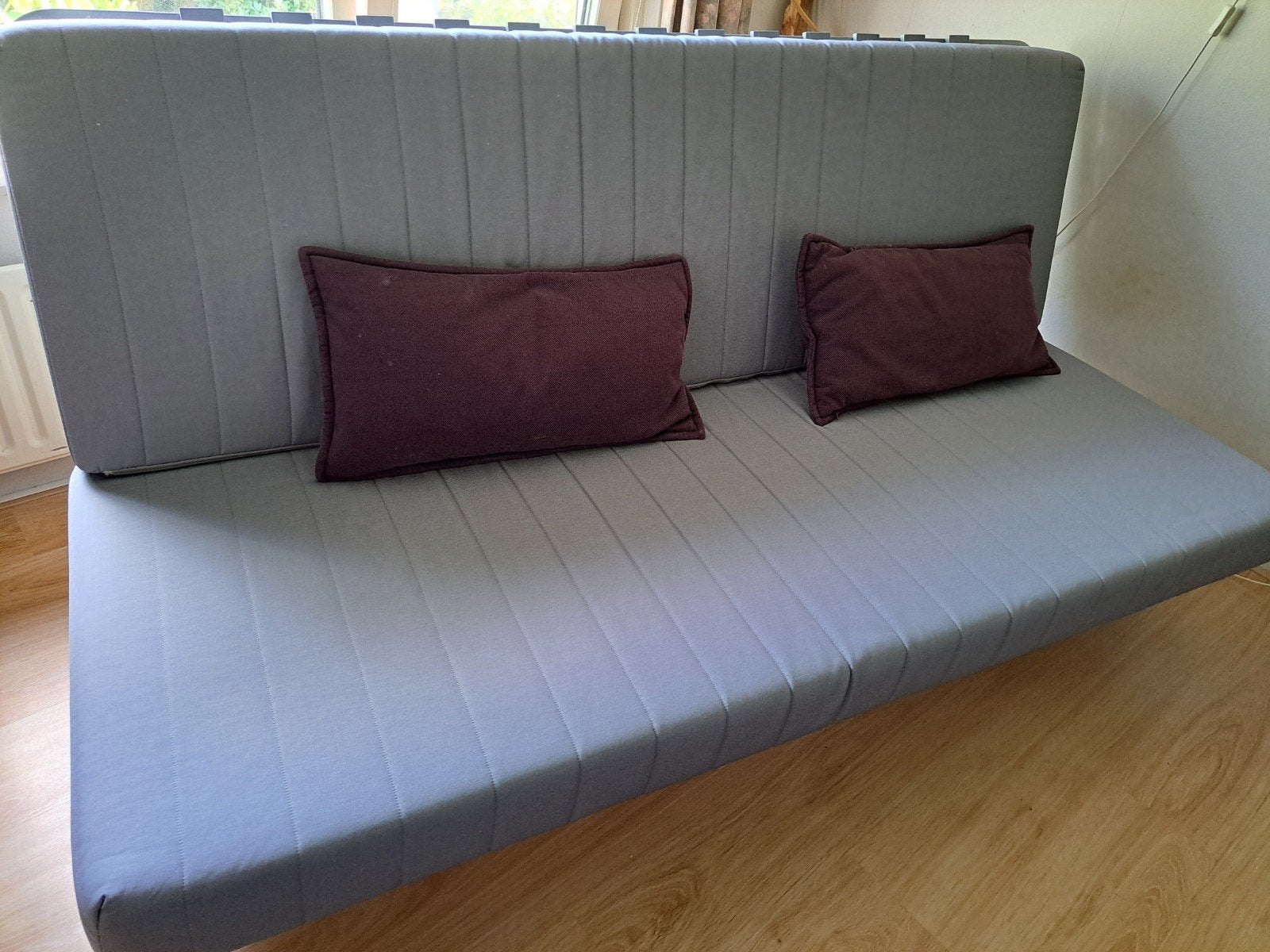 Ikea slaapbank, Ophalen, Gebruikt, Tweepersoons, 140 cm