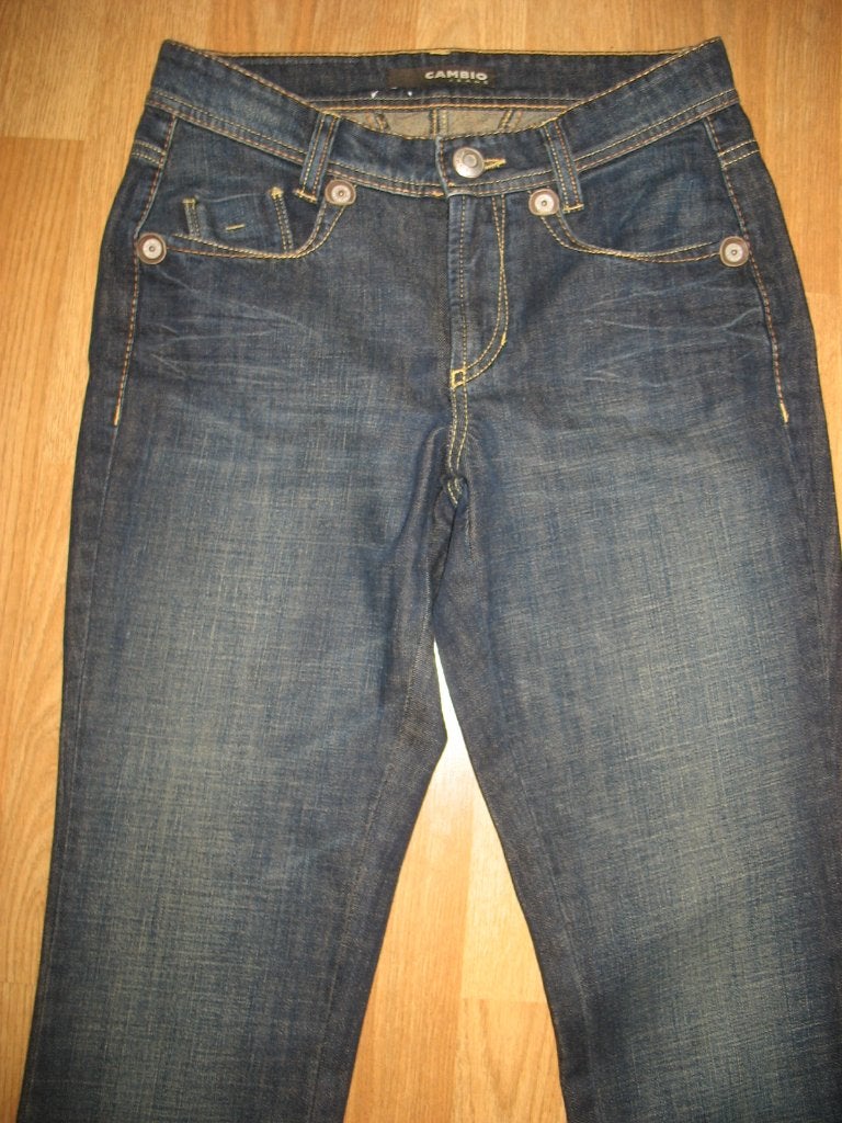 Cambio Stretch Spijker Broek Maat 34, Maat 38/40 (M), Cambio, Blauw, Ophalen of Verzenden