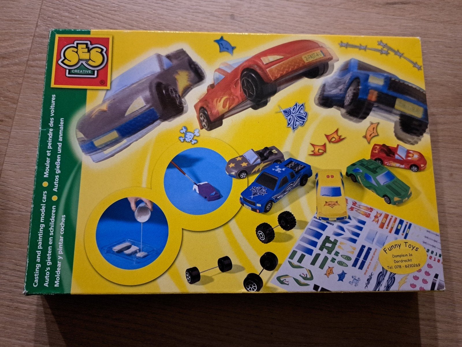 SES Creative Gips  Gieten en Schilderen - Auto's (Ongebruikt, Ophalen of Verzenden, Nieuw