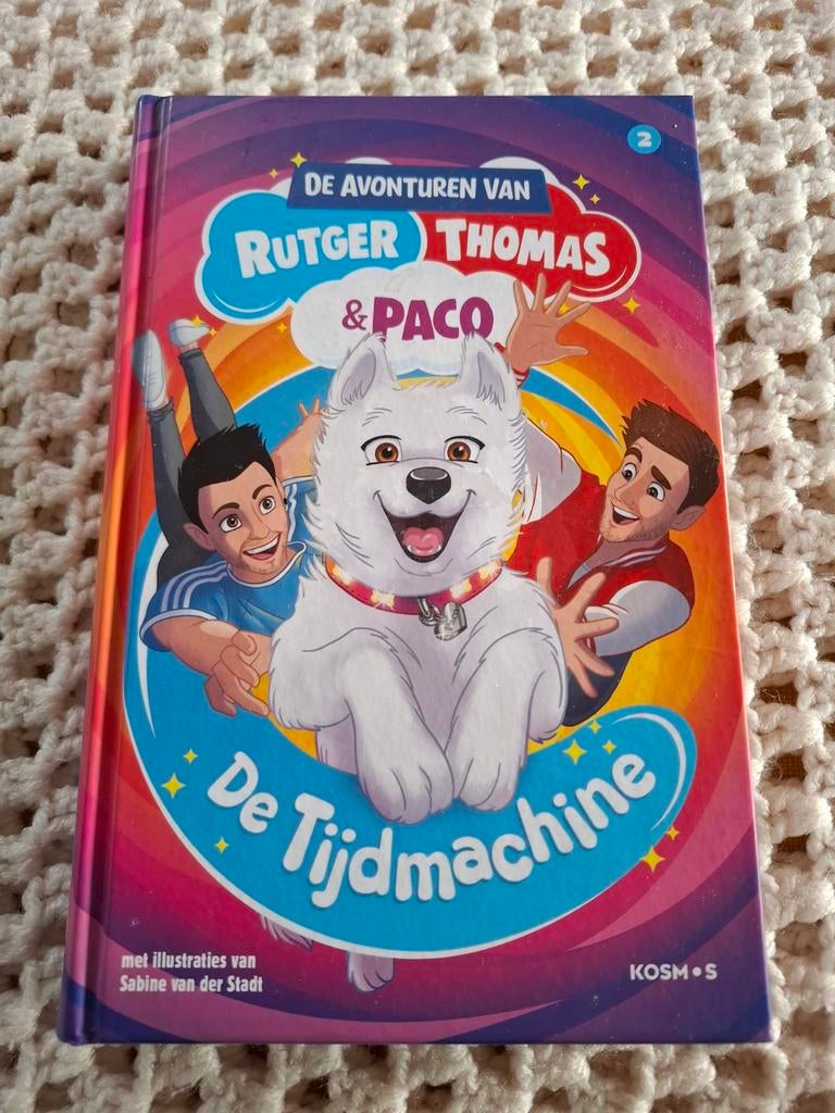 Rutger Thomas en Paco - De Tijdmachine, deel 2, Fictie algemeen, Thomas van Grinsven; Rutger Vink, Ophalen of Verzenden, Zo goed als nieuw