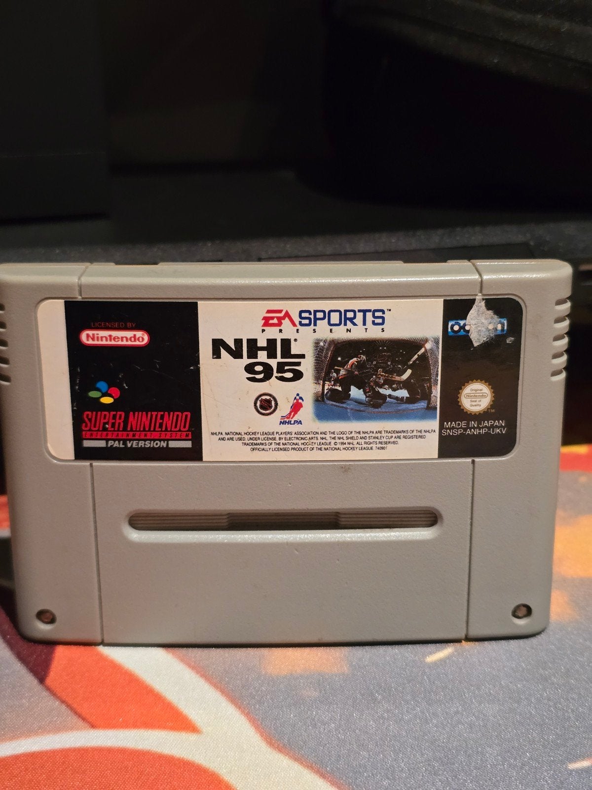 NHL 95 SNES, Spelcomputers en Games, 2 spelers, Ophalen of Verzenden, Sport, Vanaf 3 jaar