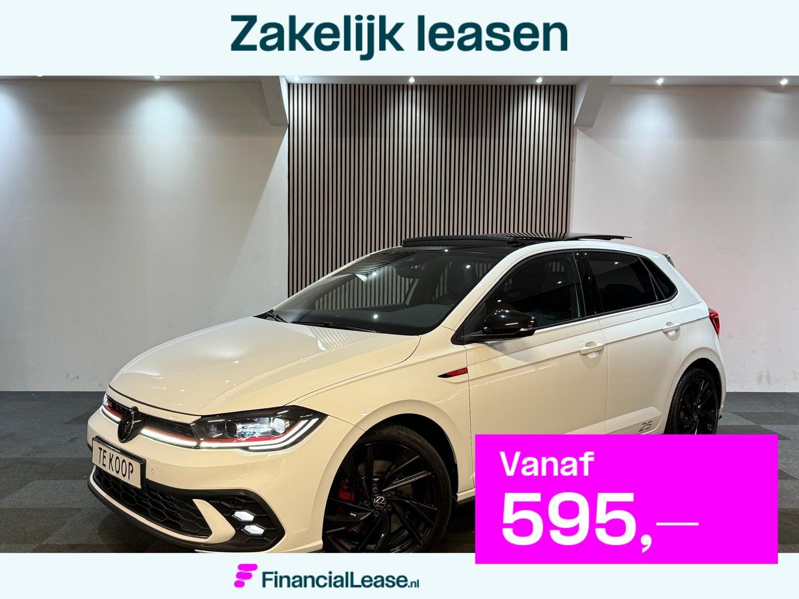 Volkswagen POLO 2.0 TSI GTI 25 Edition Pano l Camera l IQ l, 1272 kg, 15 km/l, Gebruikt, 4 cilinders