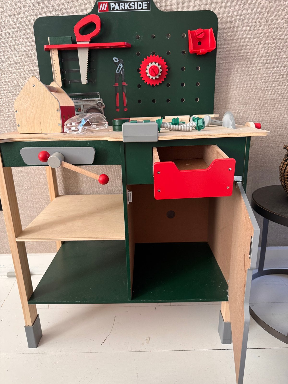 Parkside Werkbank met geluid voor kinderen, Kinderen en Baby's, Ophalen, Gebruikt, Bouwen, Met geluid