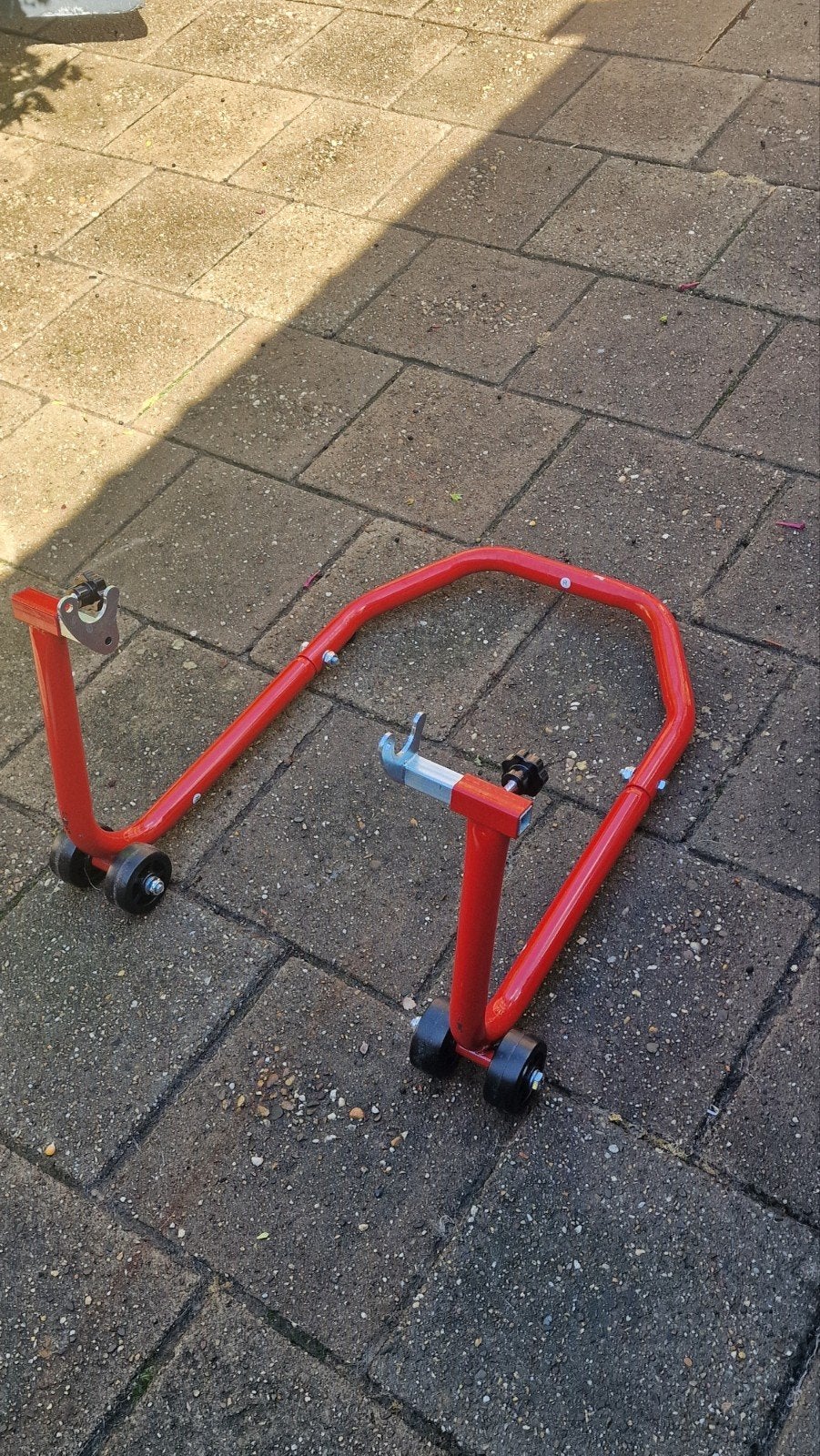Nieuwe motorbok / paddockstand - verkeerd besteld, Motoren, Ophalen, Nieuw