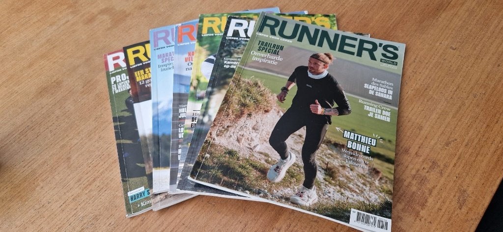 Runner's world tijdschrift, Ophalen, Zo goed als nieuw, Sport en Vrije tijd
