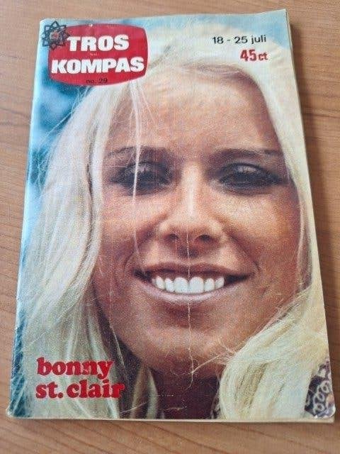 Tros Kompas 1970 Bonnie St Claire Deep Purple, Ophalen of Verzenden, Gelezen, Muziek, Film of Tv