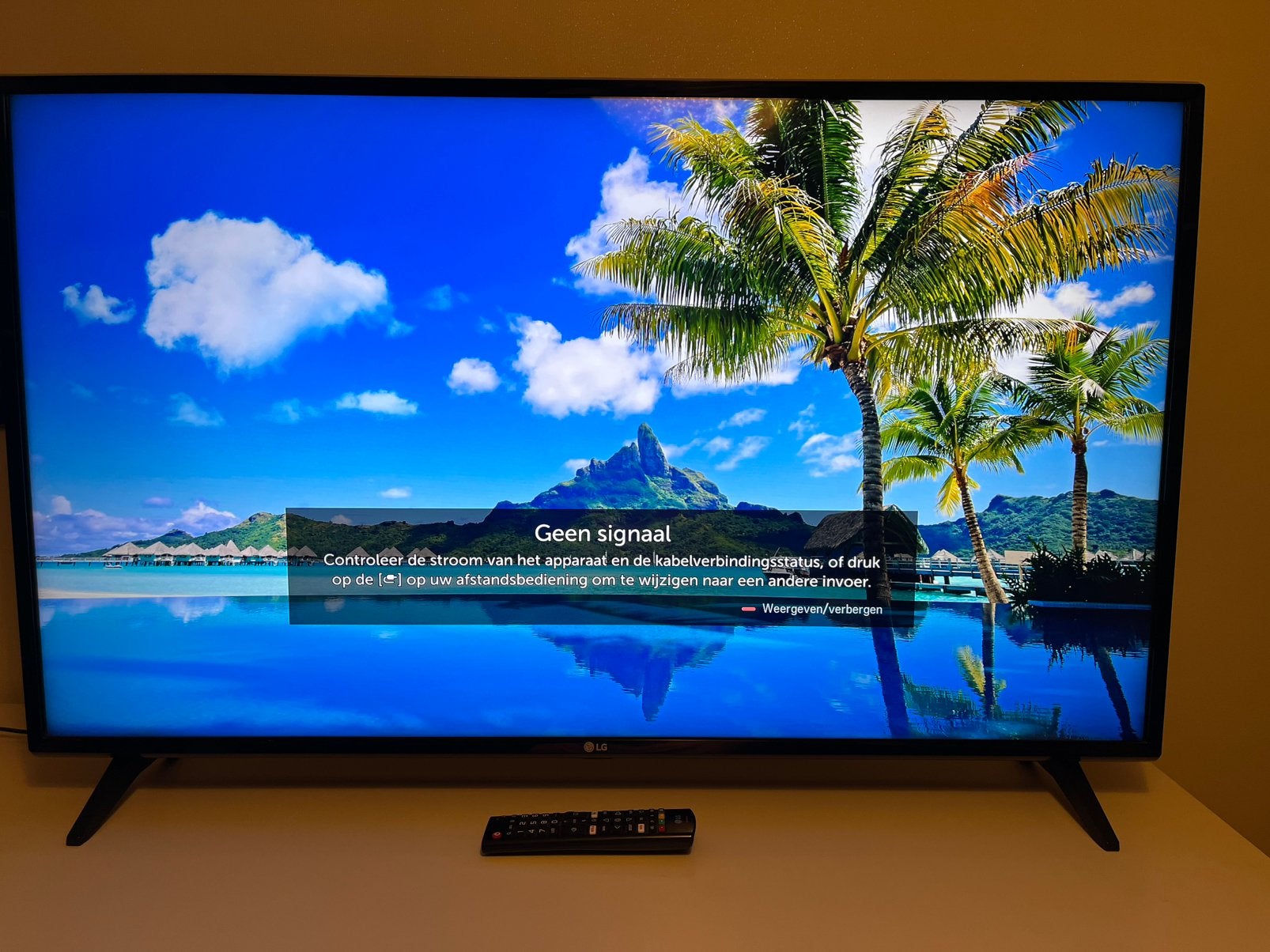 Nette 4K LG TV, Ophalen, 50 Hz, Zo goed als nieuw, 100 cm of meer