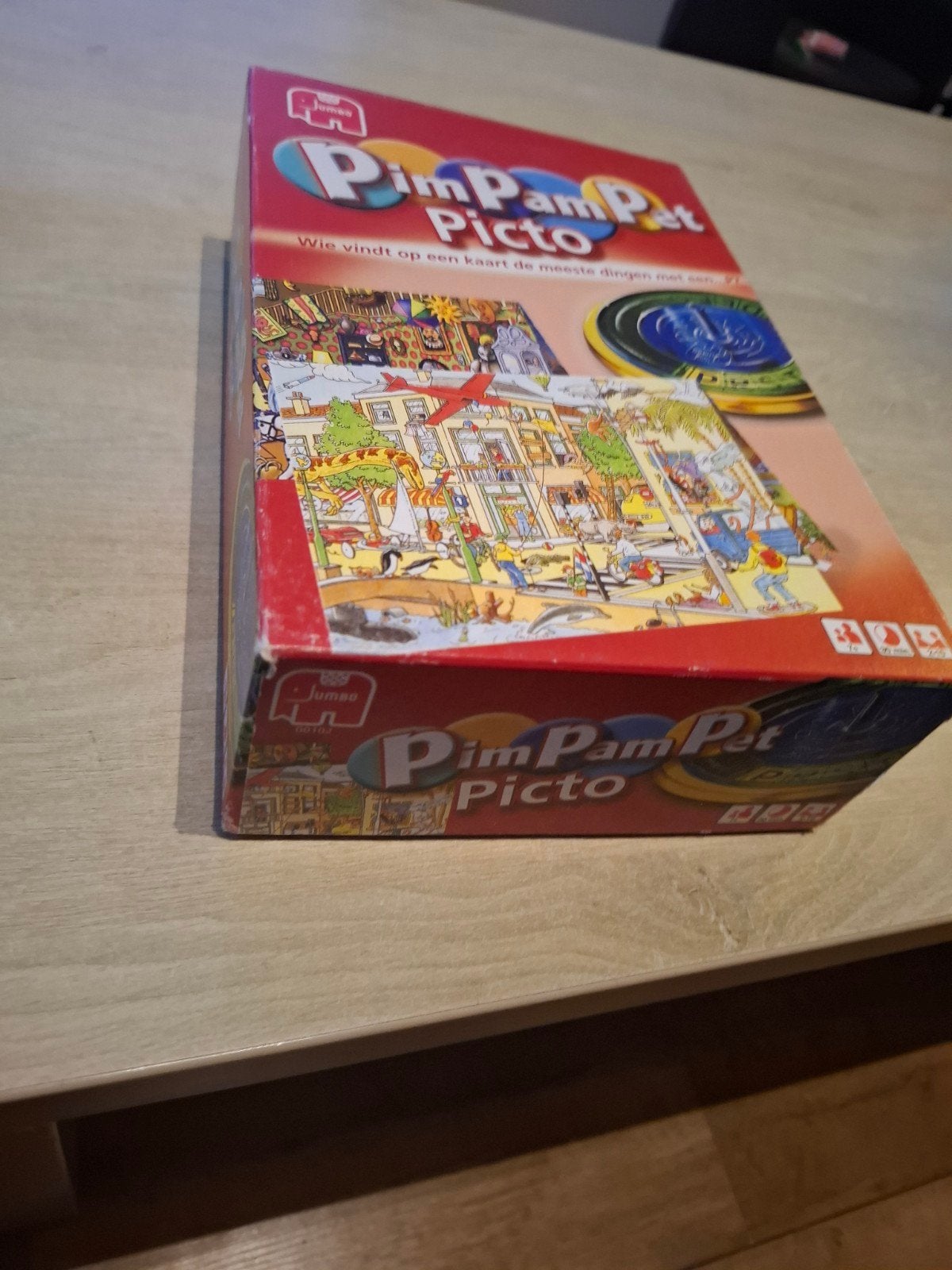 Pim Pam Pet Picto - Gezelschapsspel voor jong en oud, Gebruikt, Postbus 2234, 1500 GE Zaandam, The Netherlands, Vijf spelers of meer