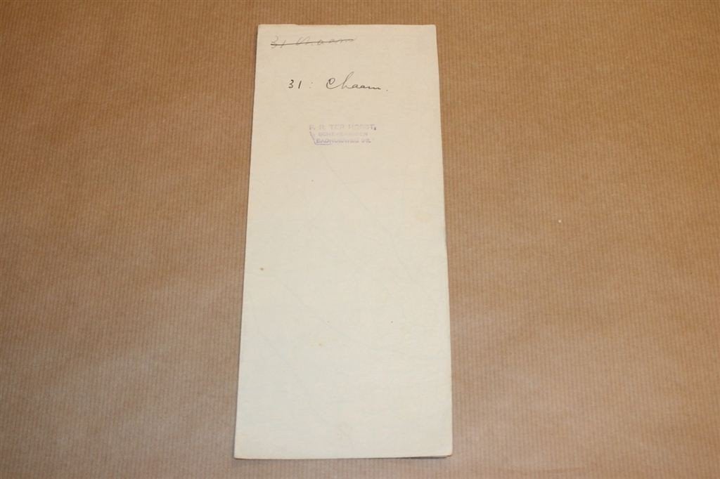Oude topografische kaart - Chaam - Ca 1950, Boeken, Atlassen en Landkaarten, Ophalen of Verzenden, 1800 tot 2000, Nederland, Landkaart