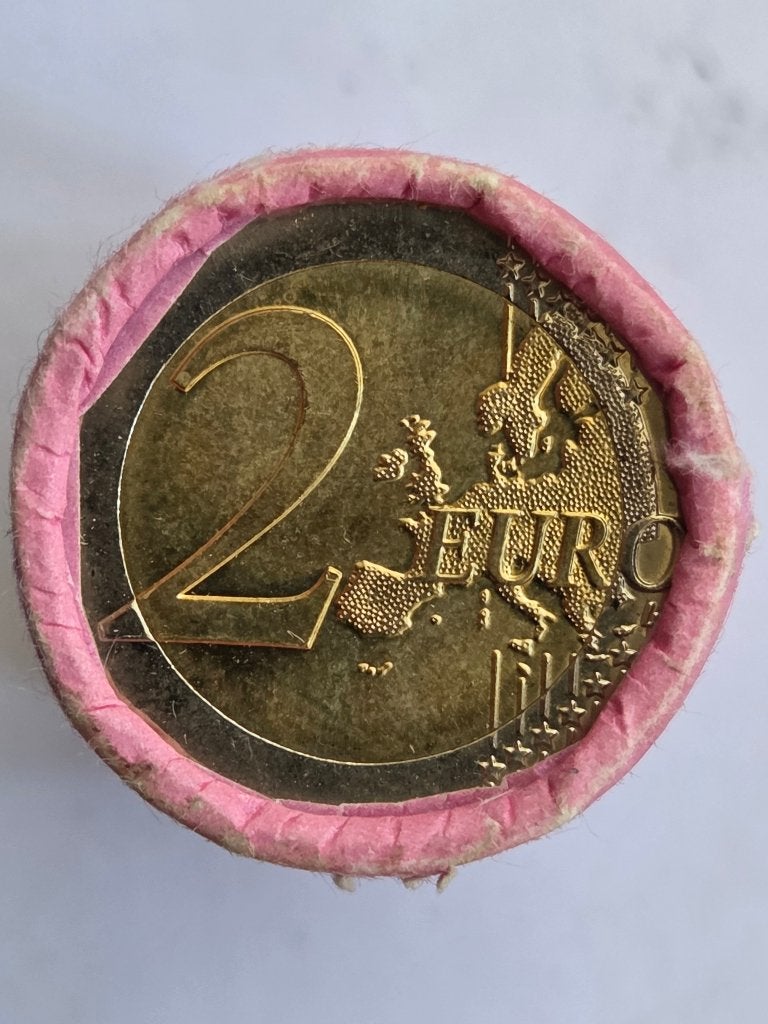 Foto 2 van Euromunten.