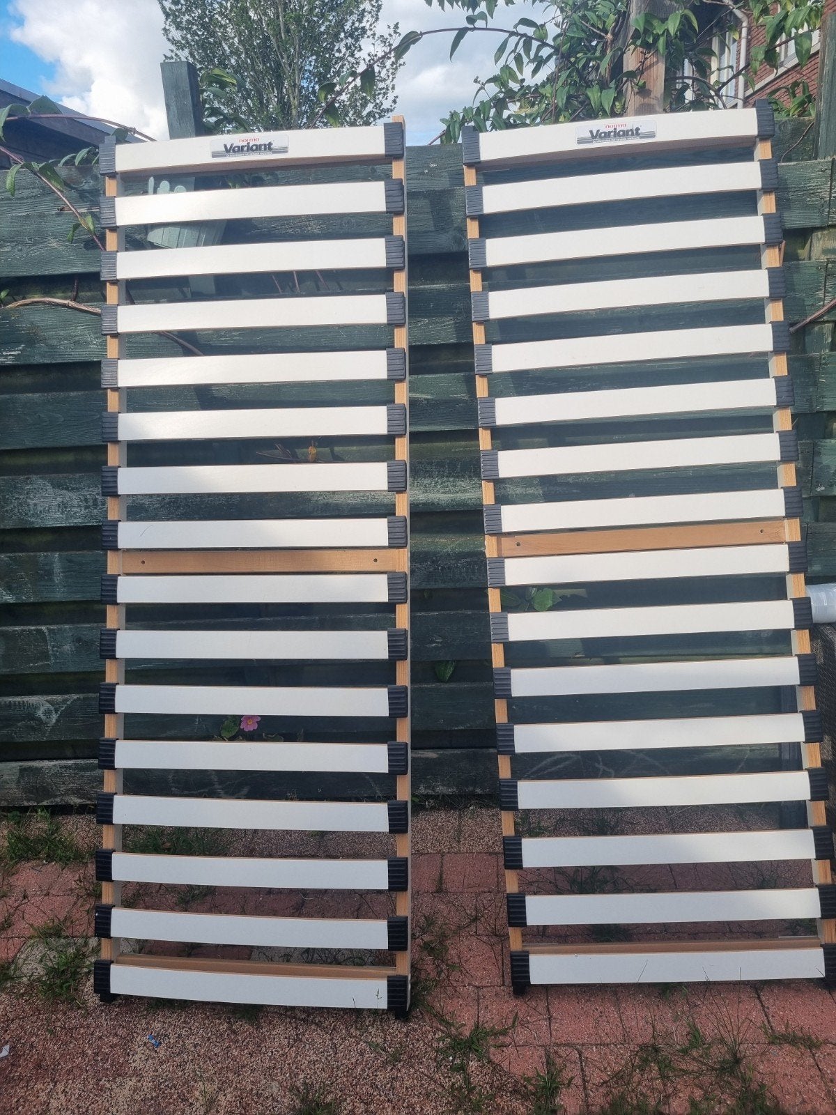 lattenbodem, Huis en Inrichting, Slaapkamer | Matrassen en Bedbodems, Ophalen, Zo goed als nieuw, Eenpersoons, 70 cm of minder