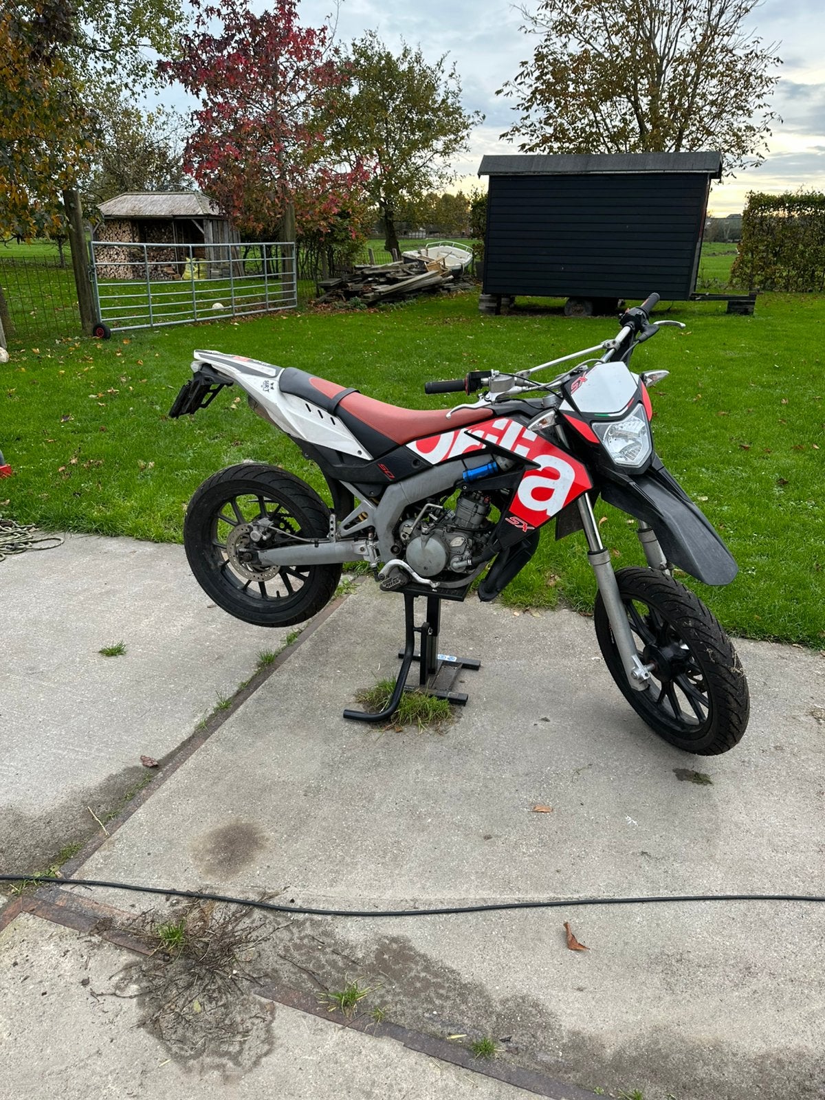 Aprilia sx 50, Ophalen, 6 versnellingen, Gebruikt, Maximaal 45 km/u