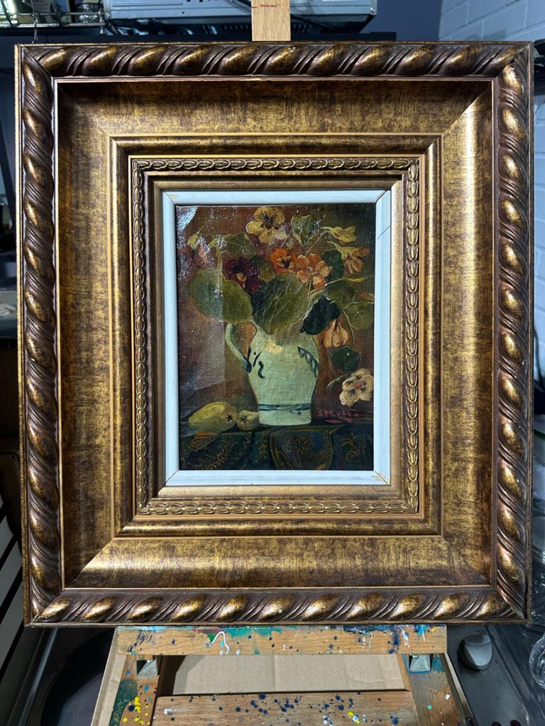 Charmant Bloemstilleven Sientje Mesdag van Houten, Ophalen of Verzenden