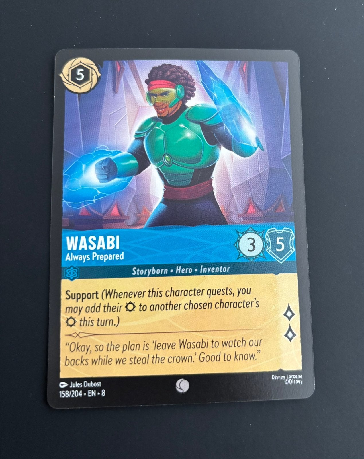 Reign of Jafar - Wasabi - 158/204 EN-8, Ophalen of Verzenden, Nieuw, Losse kaart