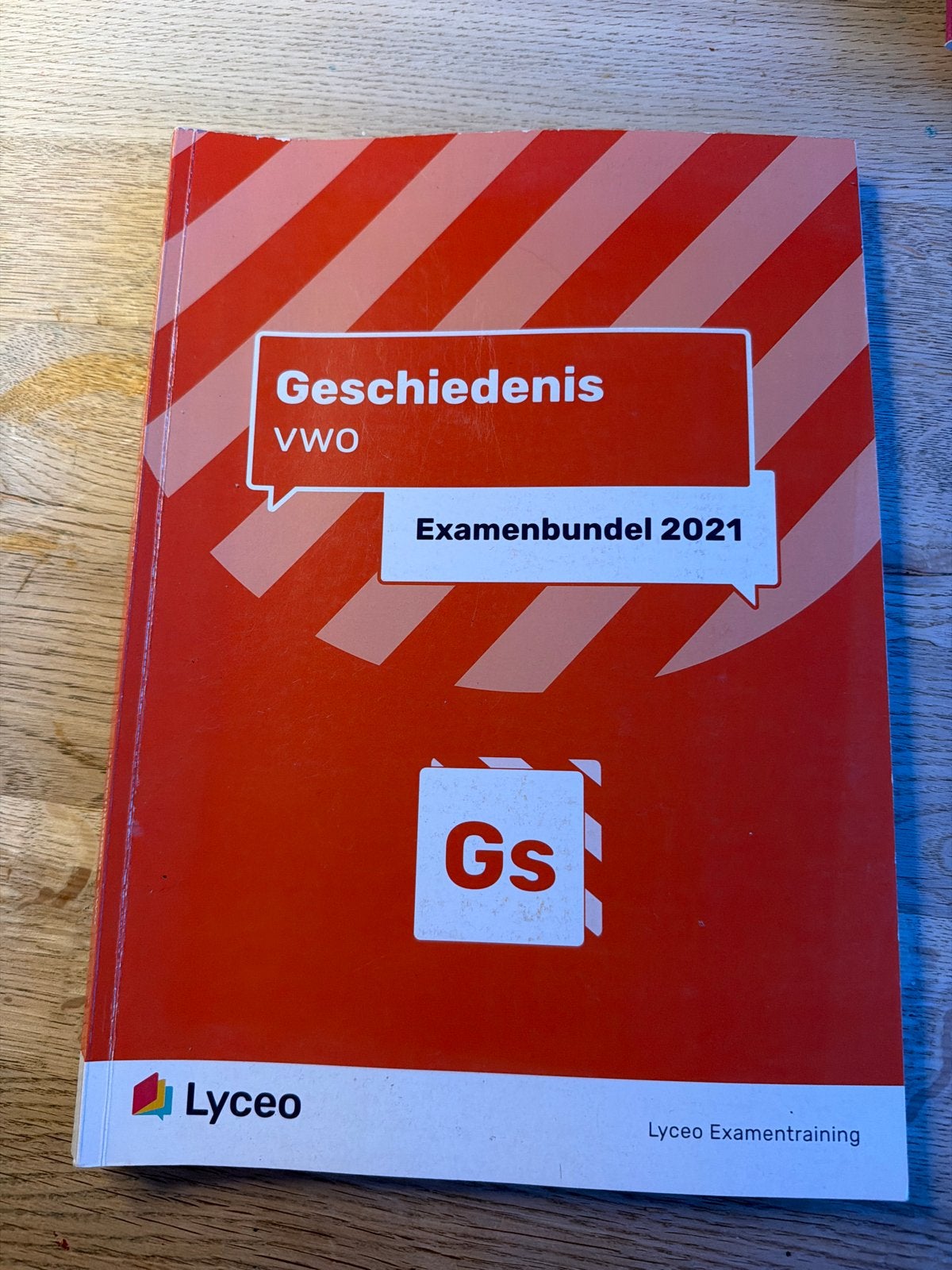 Examenbundel Geschiedenis VWO 2021 Lyceo, Boeken, Ophalen of Verzenden, Zo goed als nieuw, VWO, Geschiedenis