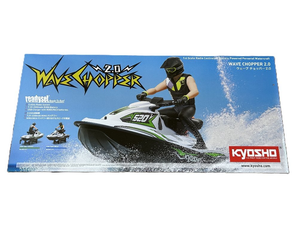 Kyosho Wave Chopper 2.0 RC Electric Readyset T1, Ophalen of Verzenden, Nieuw, Overige schalen