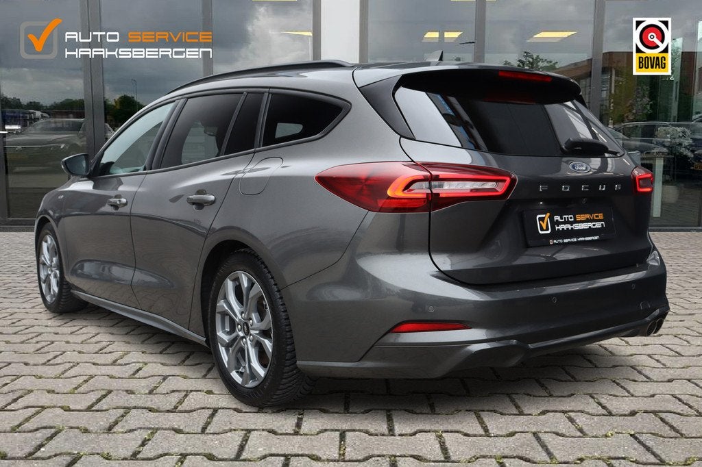 Ford FOCUS Wagon 1.0 EcoBoost Hybrid ST Line | ACC | Camera, 1349 kg, Stof, Gebruikt, Zwart